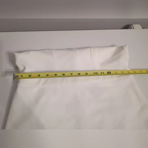 WINDSOR WOMEN'S SLEEVELESS BODYCON IVORY DRESS SIZE LARGE - Picture 4 of 8